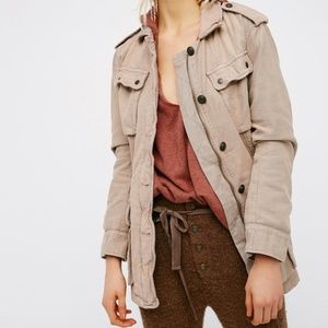Free People Not Your Brothers Jacket - Fawn